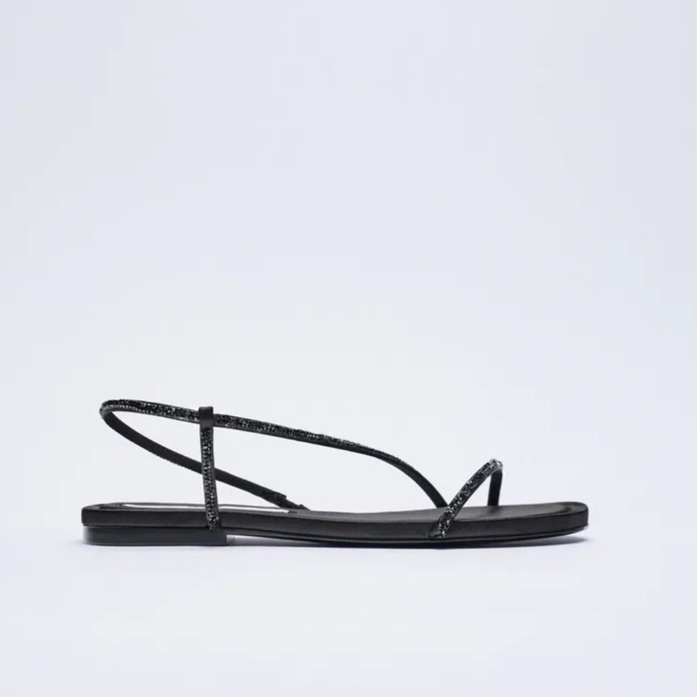 Low Heel Flat Sandals